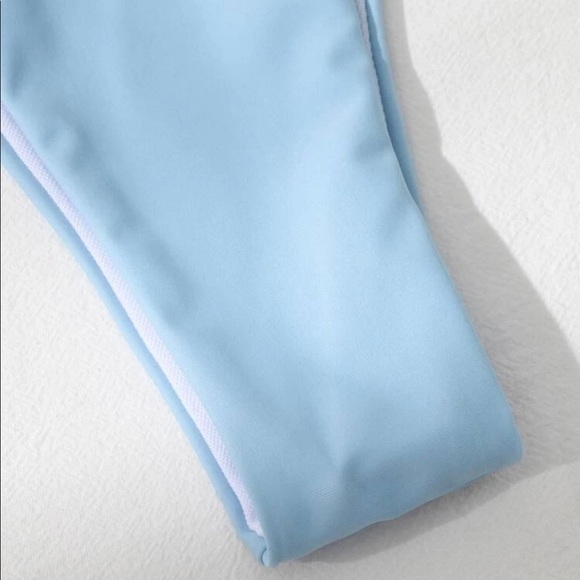 NWOT 3 Piece Baby Blue Bikini Set - Picture 6 of 10